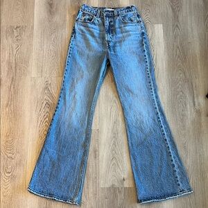 Levi's Light Blue Flare Jeans